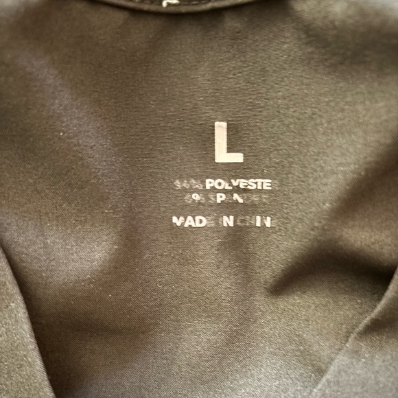 Cozyfit Womens Scrubs 3 Pocket Top and 5 Pocket Joggers in Black size Large - Picture 5 of 8